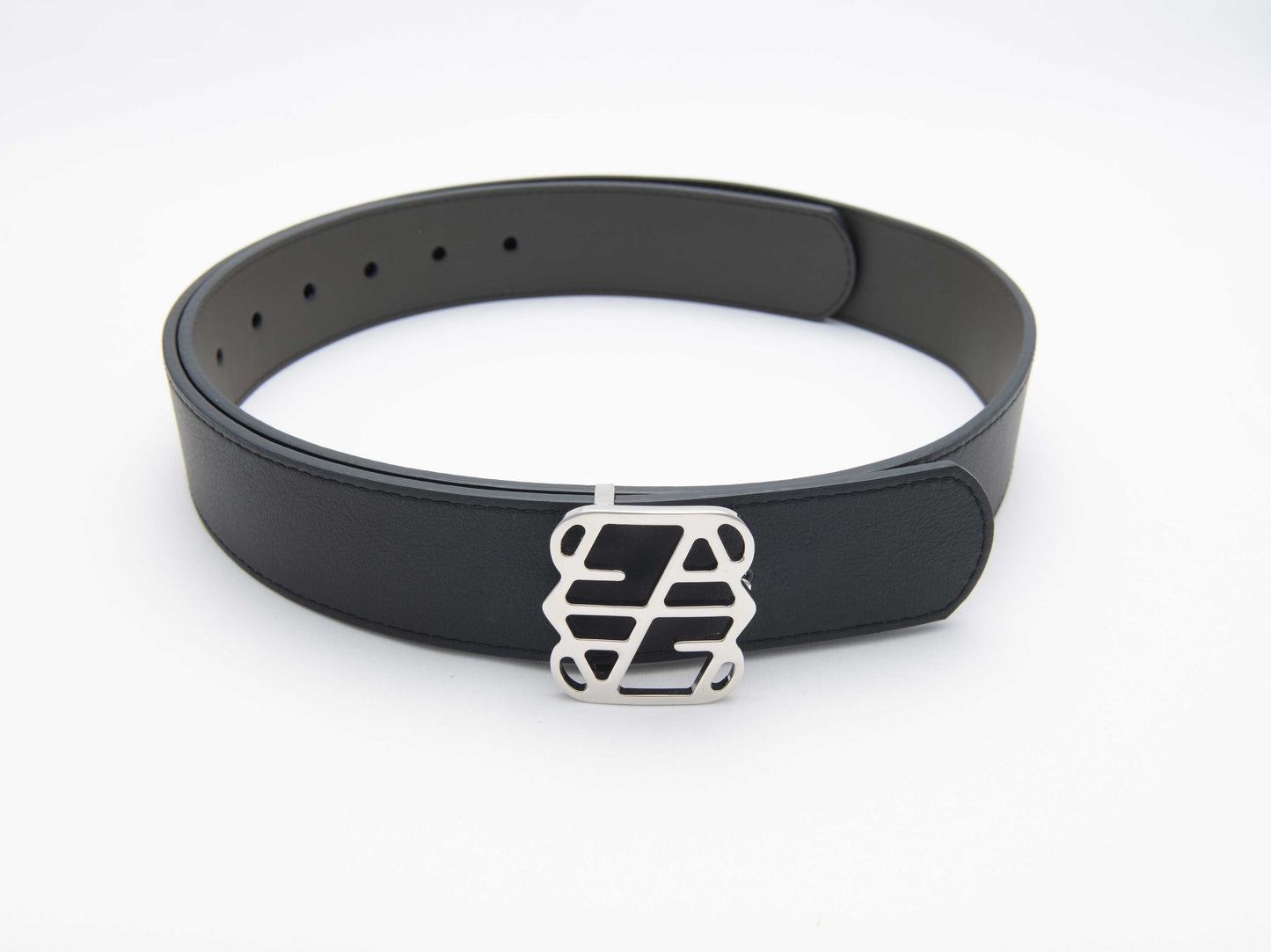 Elegante Stretto - Black/Chocolate 4cm